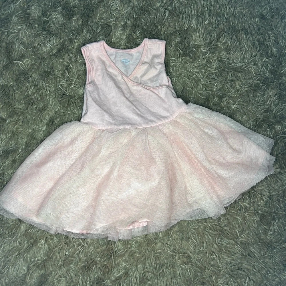 5 FOR $30 old navy pink dress size 3-6 months
